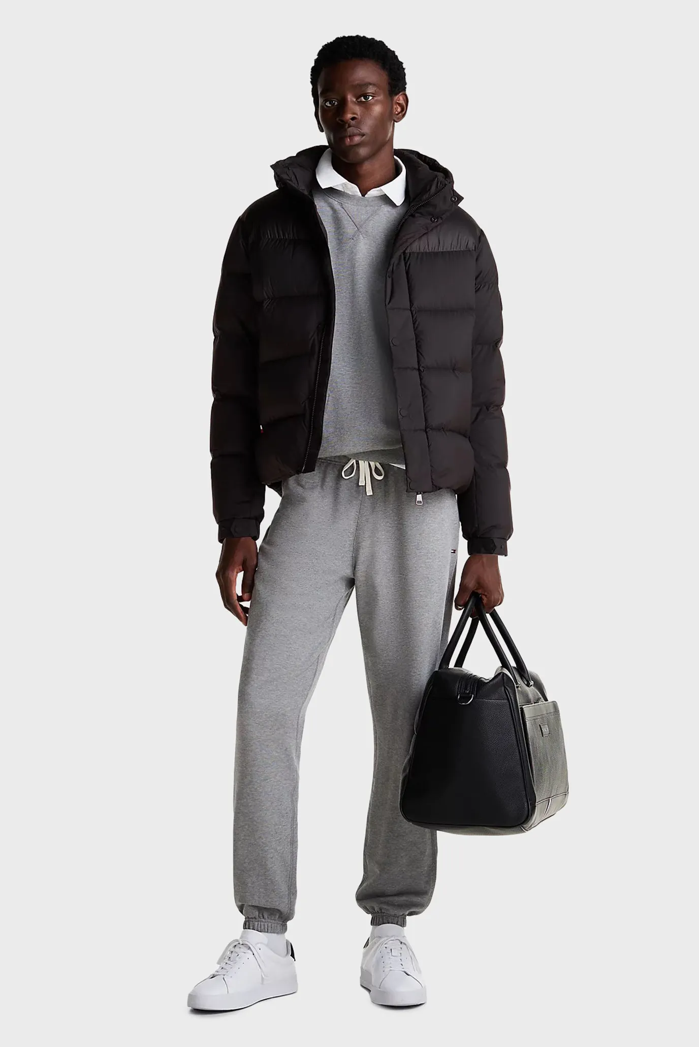 Куртка зимняя MIX DOWN HOODED PUFFER JACKET 2