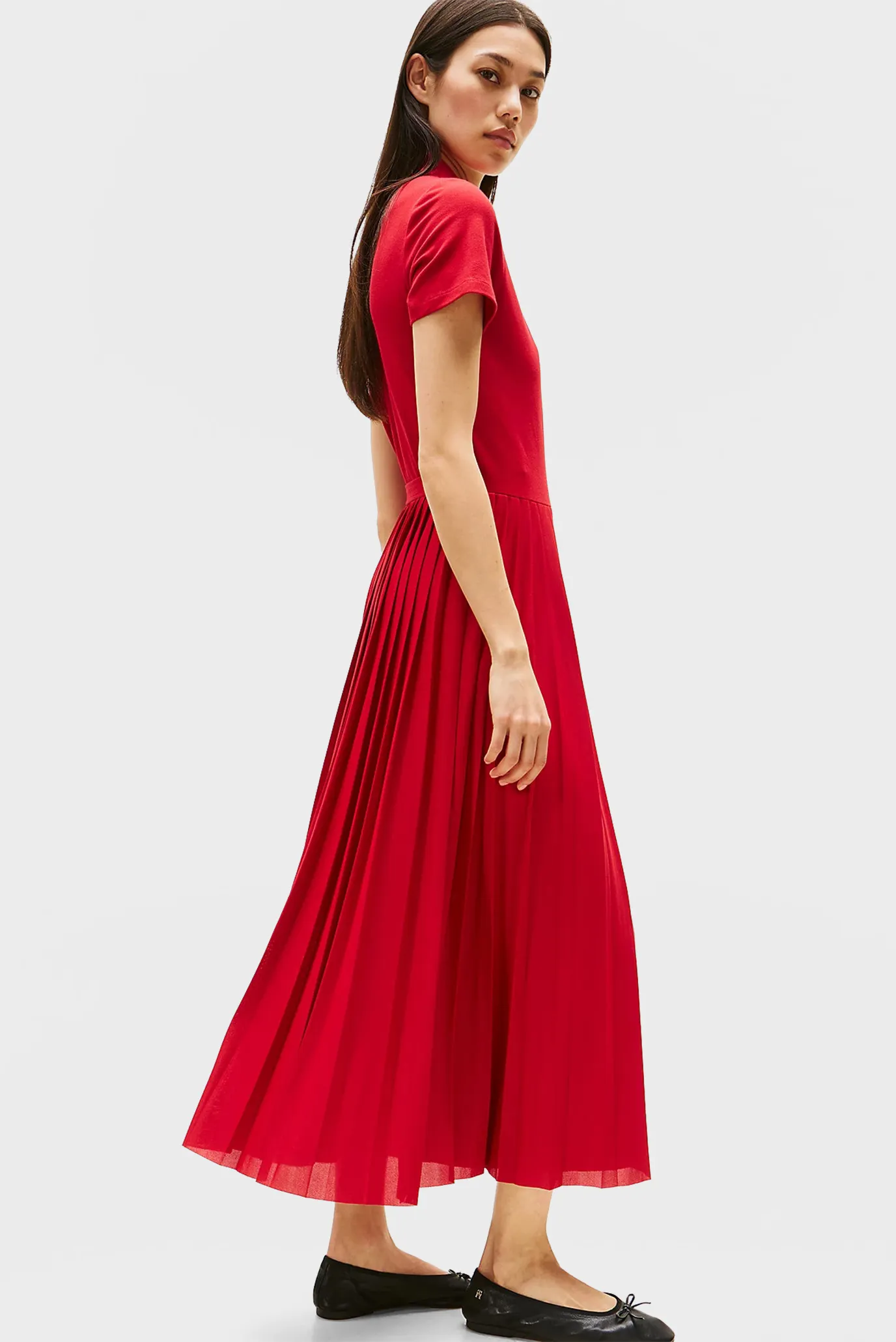 Платье 1985 PLEATED WRAP POLO DRS 4