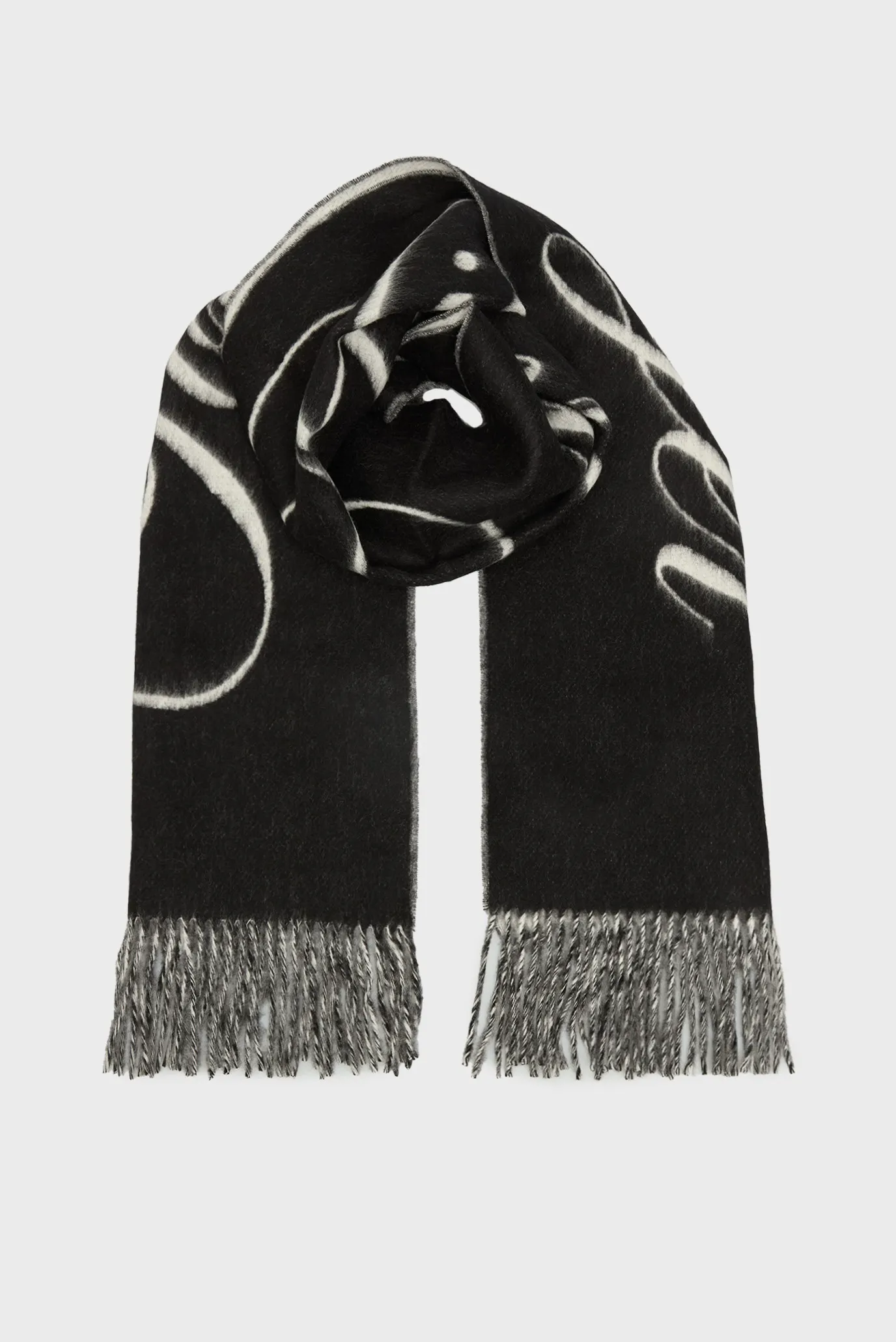Sharf TOMMY SCRIPT LOGO SCARF 1