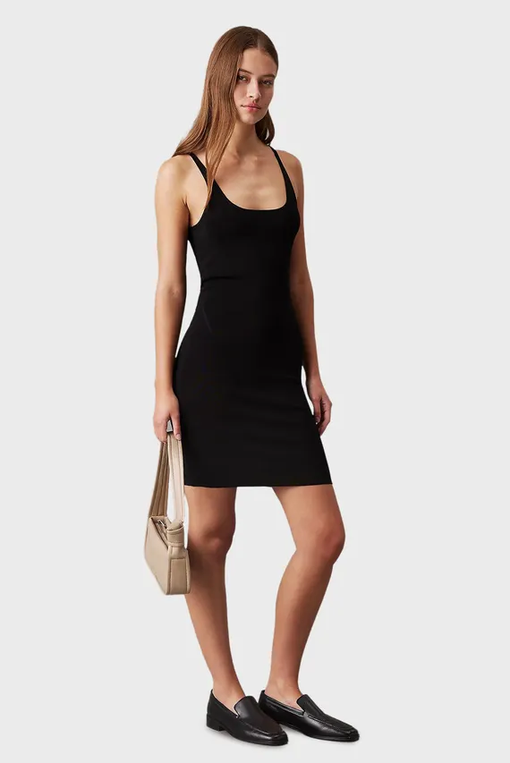 Koʻylak RAYON SWEATER DRESS Calvin Klein Jeans