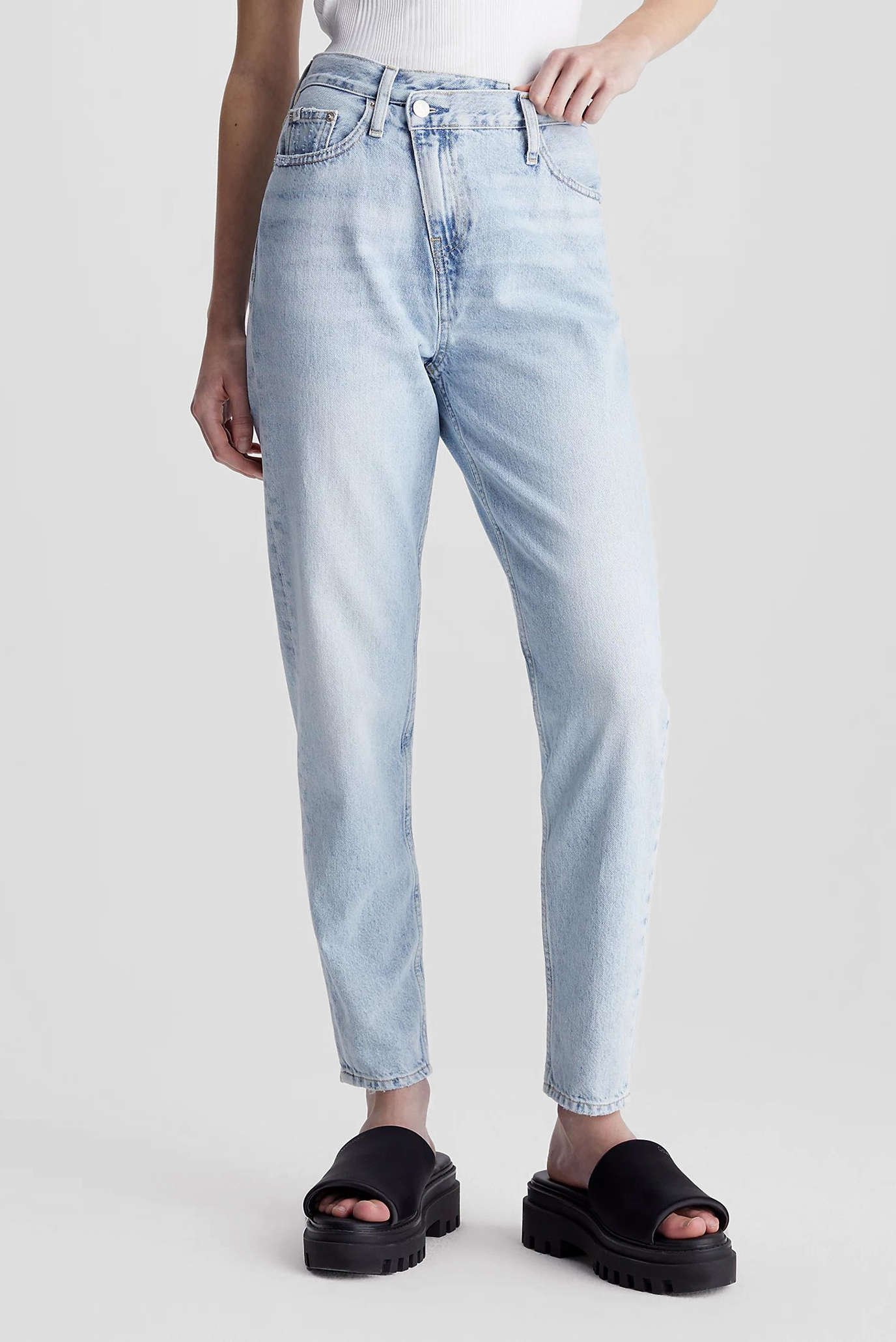 Jins shim MOM JEAN WRAP WAIST 1