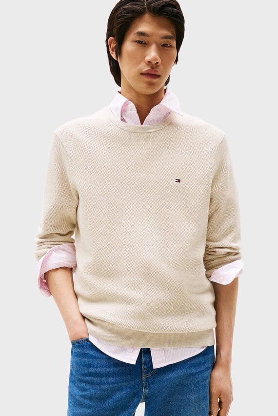 Sviter ESSENTIAL STRUCTURE CREW NECK Tommy Hilfiger Sviter ESSENTIAL STRUCTURE CREW NECK Tommy Hilfiger