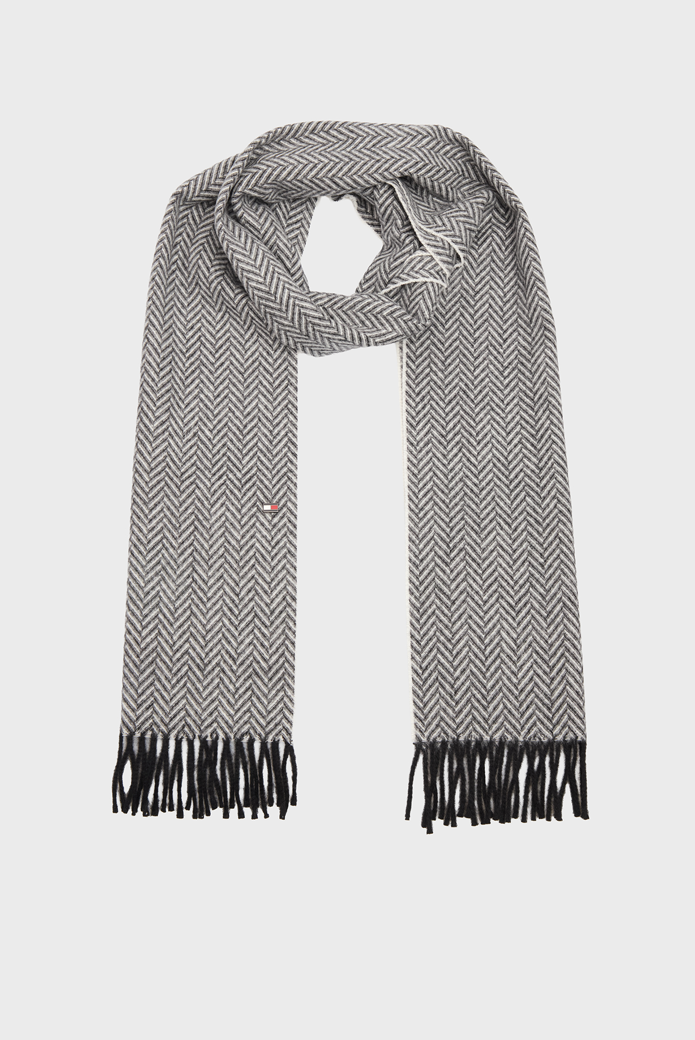 Sharf TH RWB HERRINGBONE SCARFTommy Hilfiger Sharf TH RWB HERRINGBONE SCARF 1
