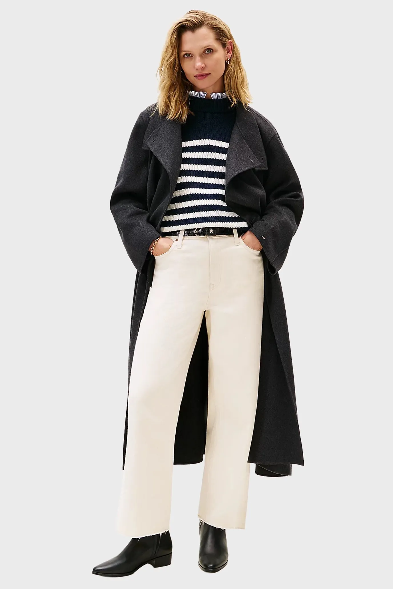 Ботинки TH LEATHER POINTY ZIP BOOTIE 8