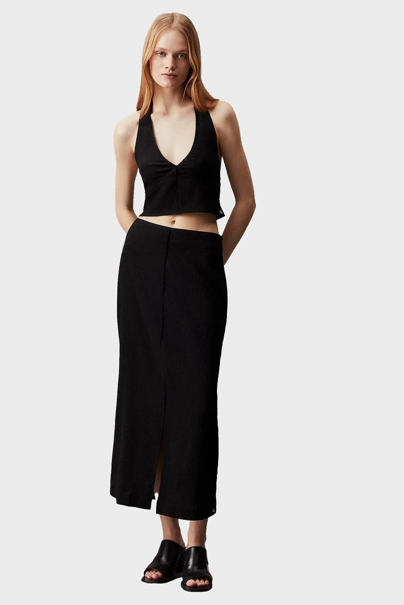 Майка CRINKLE HALTERNECK TOP 2