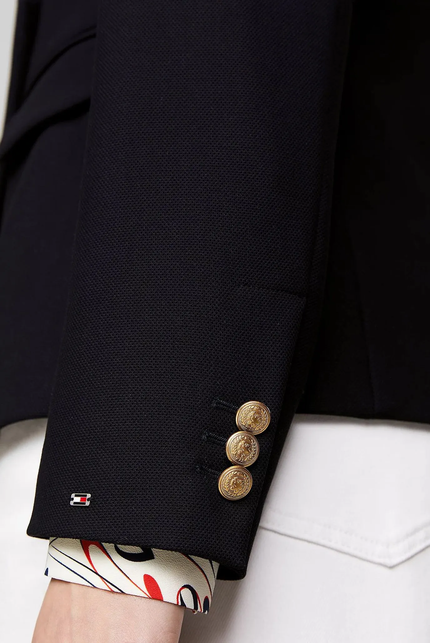 Pidjak PIQUE GOLD BUTTON REGULAR BLAZER 5