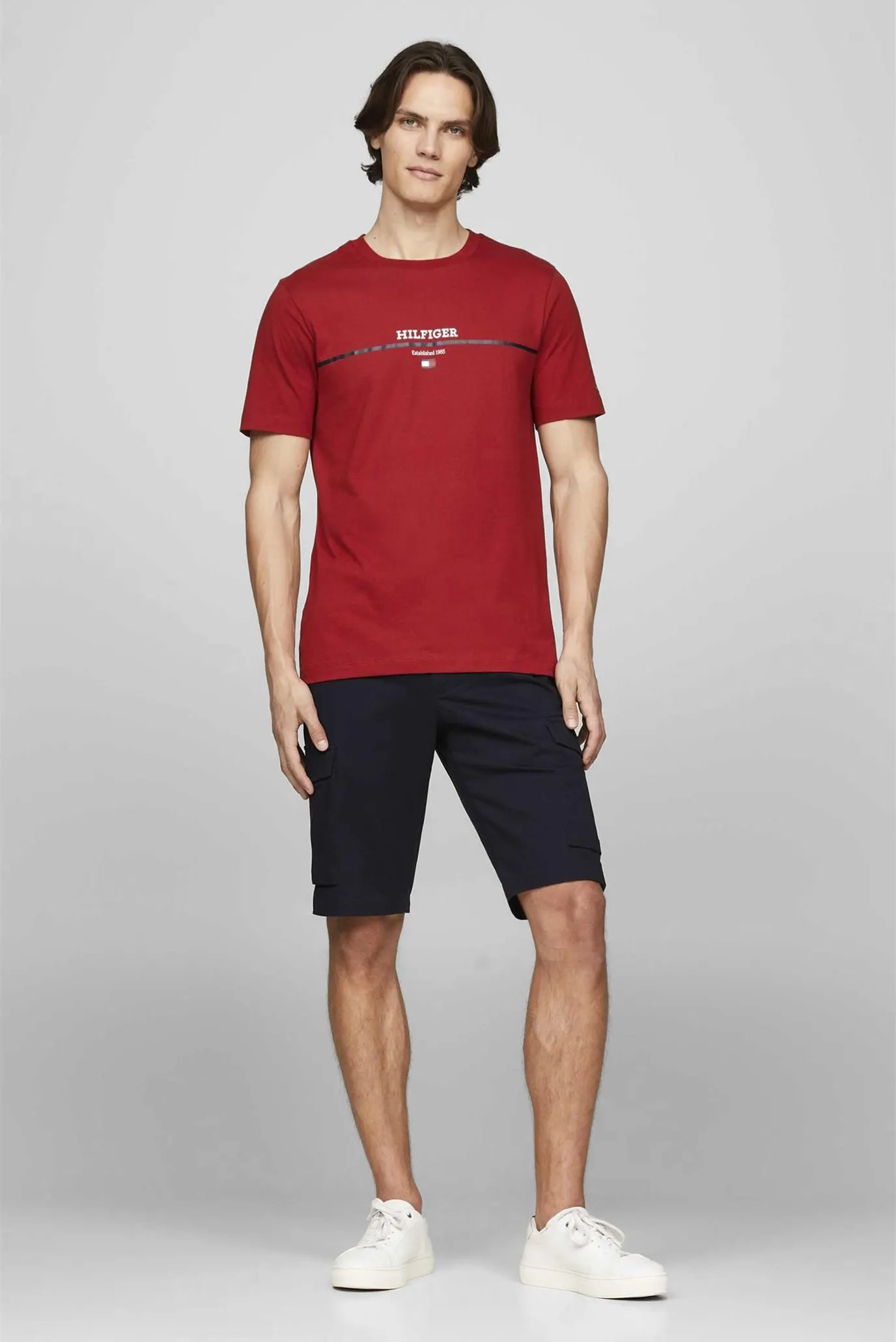 Futbolka HILFIGER STRIPE TEE 1