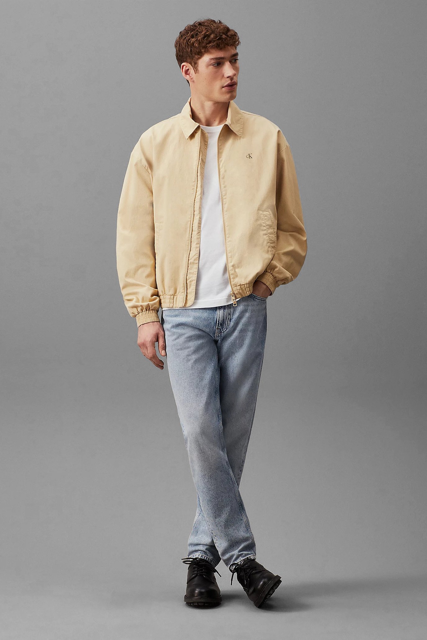 Vetrovka LINEAR TEXTURE HARRINGTONCalvin Klein Jeans Vetrovka LINEAR TEXTURE HARRINGTON 2