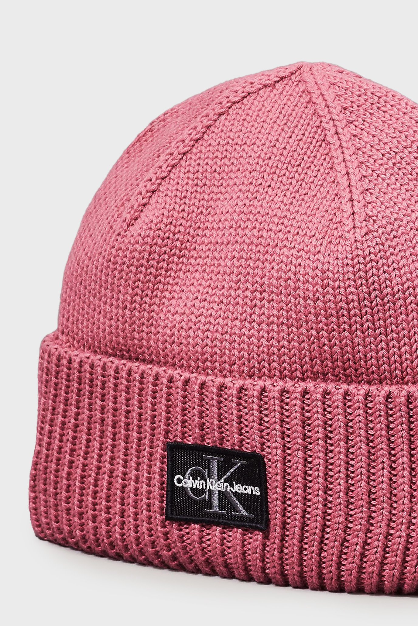 Shapka MONO LOGO PATCH BEANIECalvin Klein Jeans Shapka MONO LOGO PATCH BEANIE 4