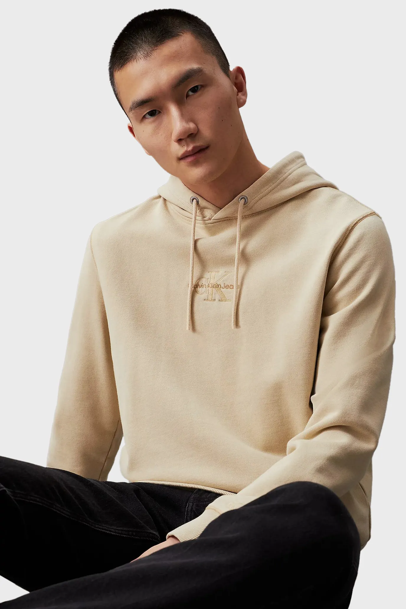 Худи WASHED MONOLOGO HOODIE 1