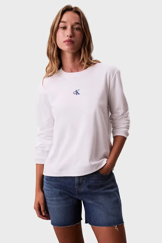 Лонгслив LS SATIN OMBRE GRAPHIC TEE Calvin Klein Jeans