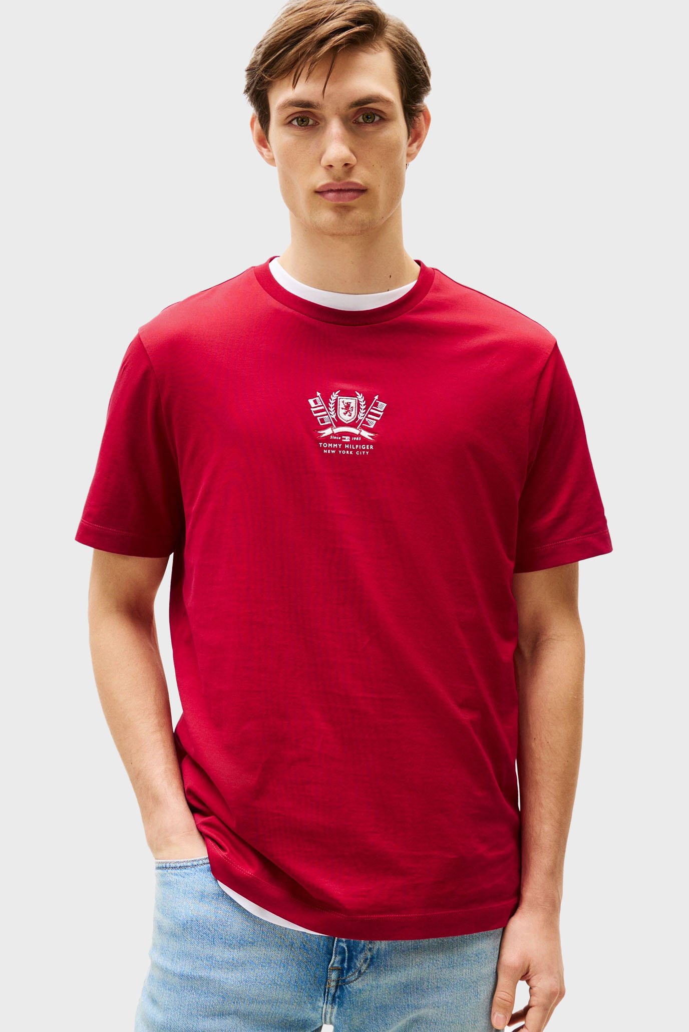Futbolka HILFIGER CREST EMBRO TEE 1