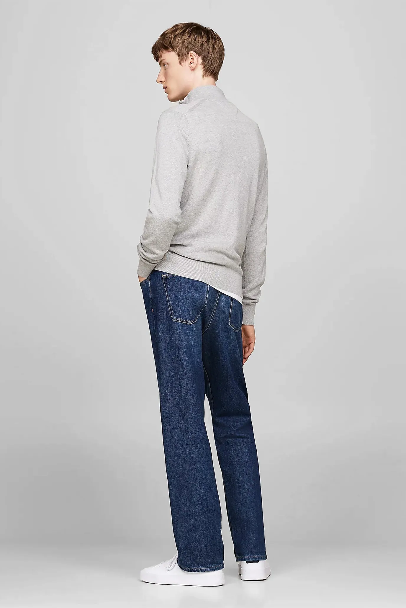 Лонгслив PIMA ORG CTN CASHMERE ZIP THRU 3