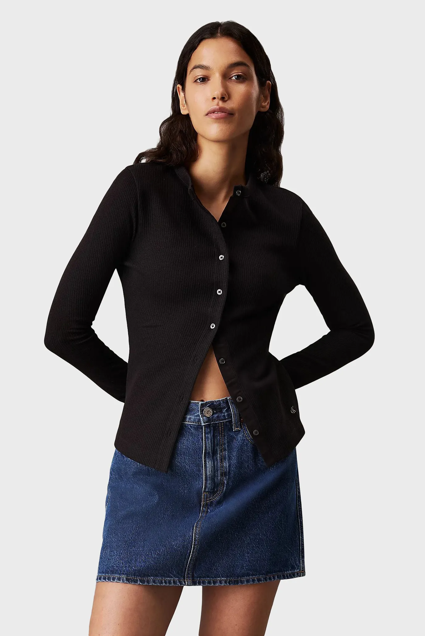 KardiganTEXTURED RIB CARDIGAN 1