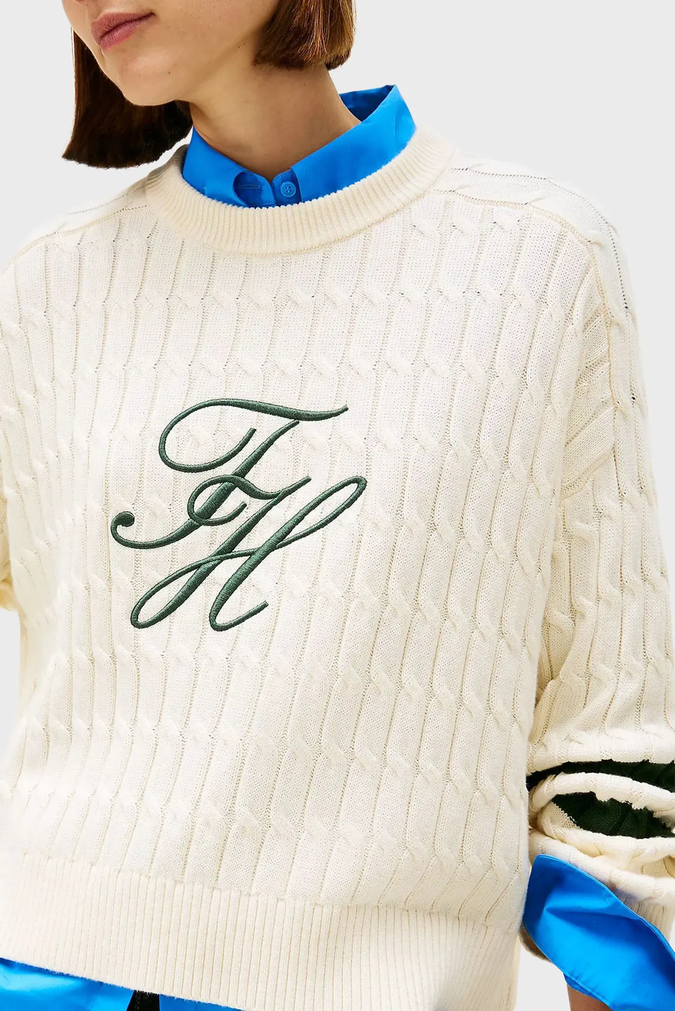 Свитер/TEXTURED GRAPHIC C-NK LS SWT 4