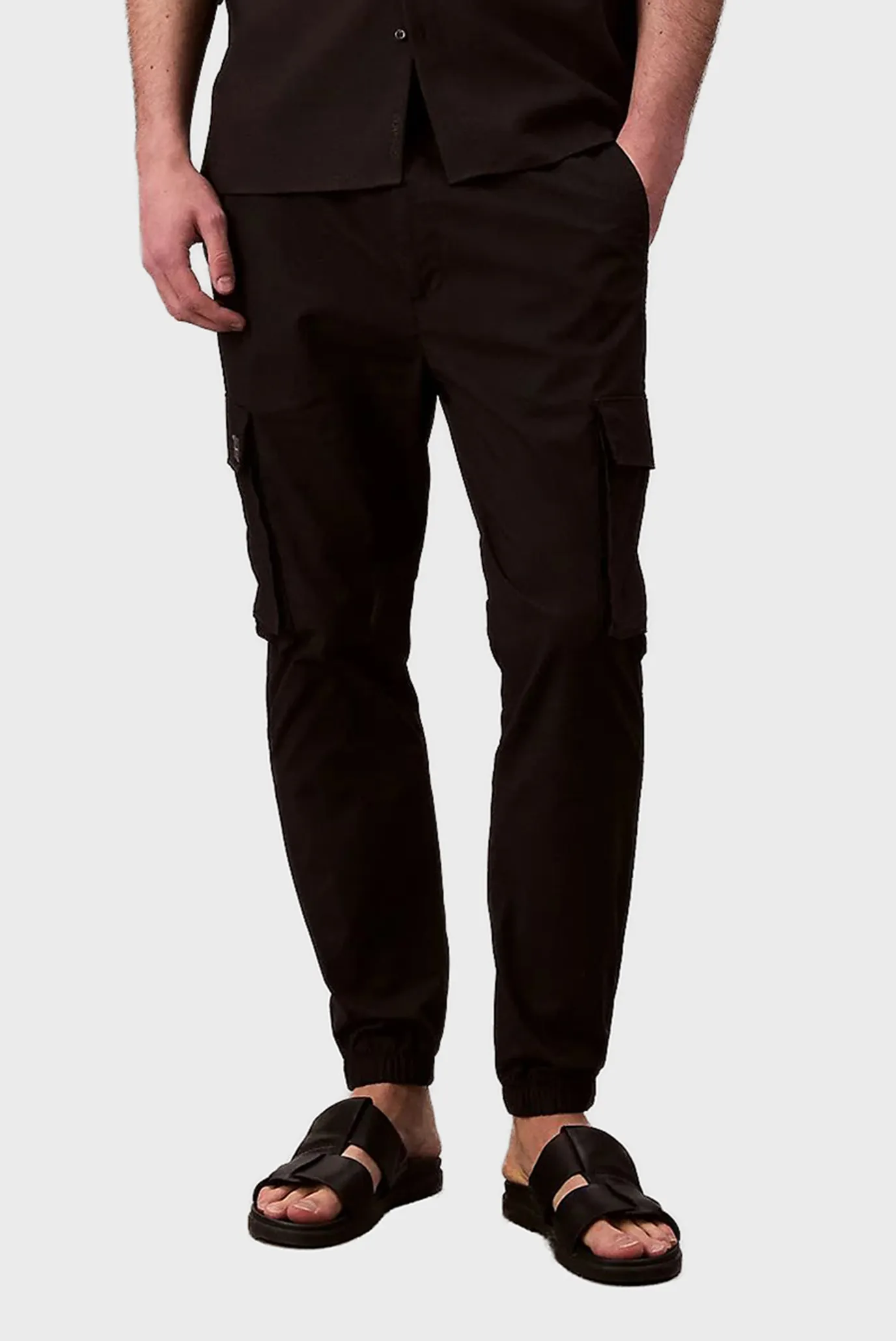 Ishton SKINNY ELASTIC RIPSTOP CARGO PAN 1