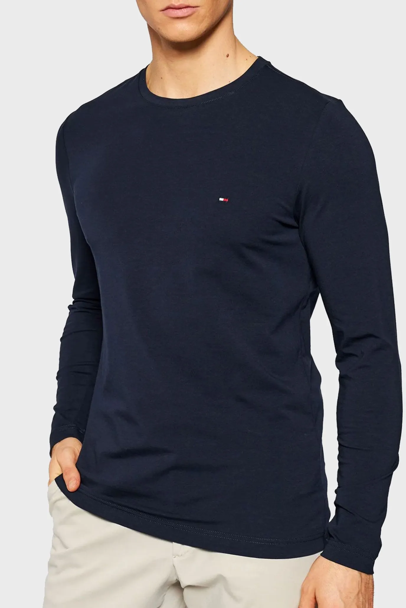 Лонгслив/STRETCH SLIM FIT LONG SLEEVE TEE 1