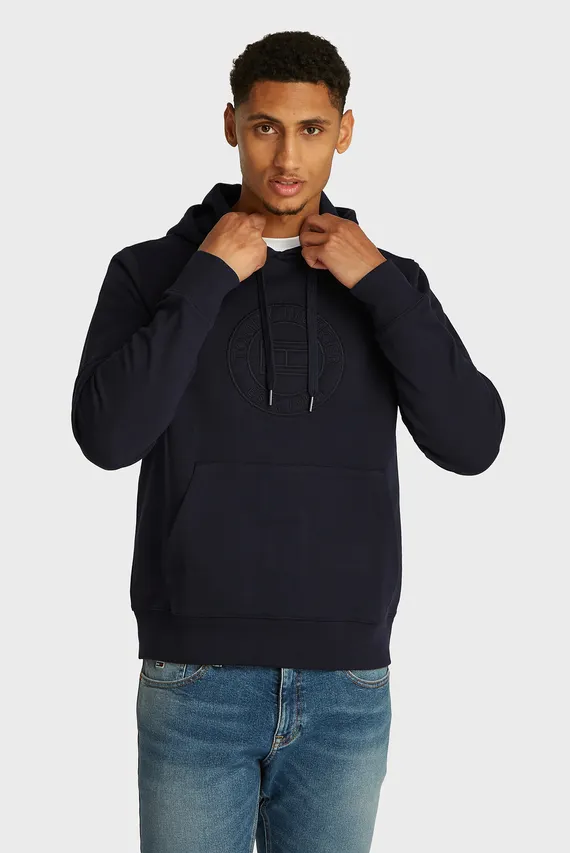 Reglan FLAG ROUNDLE EMBRO HOODY Tommy Hilfiger