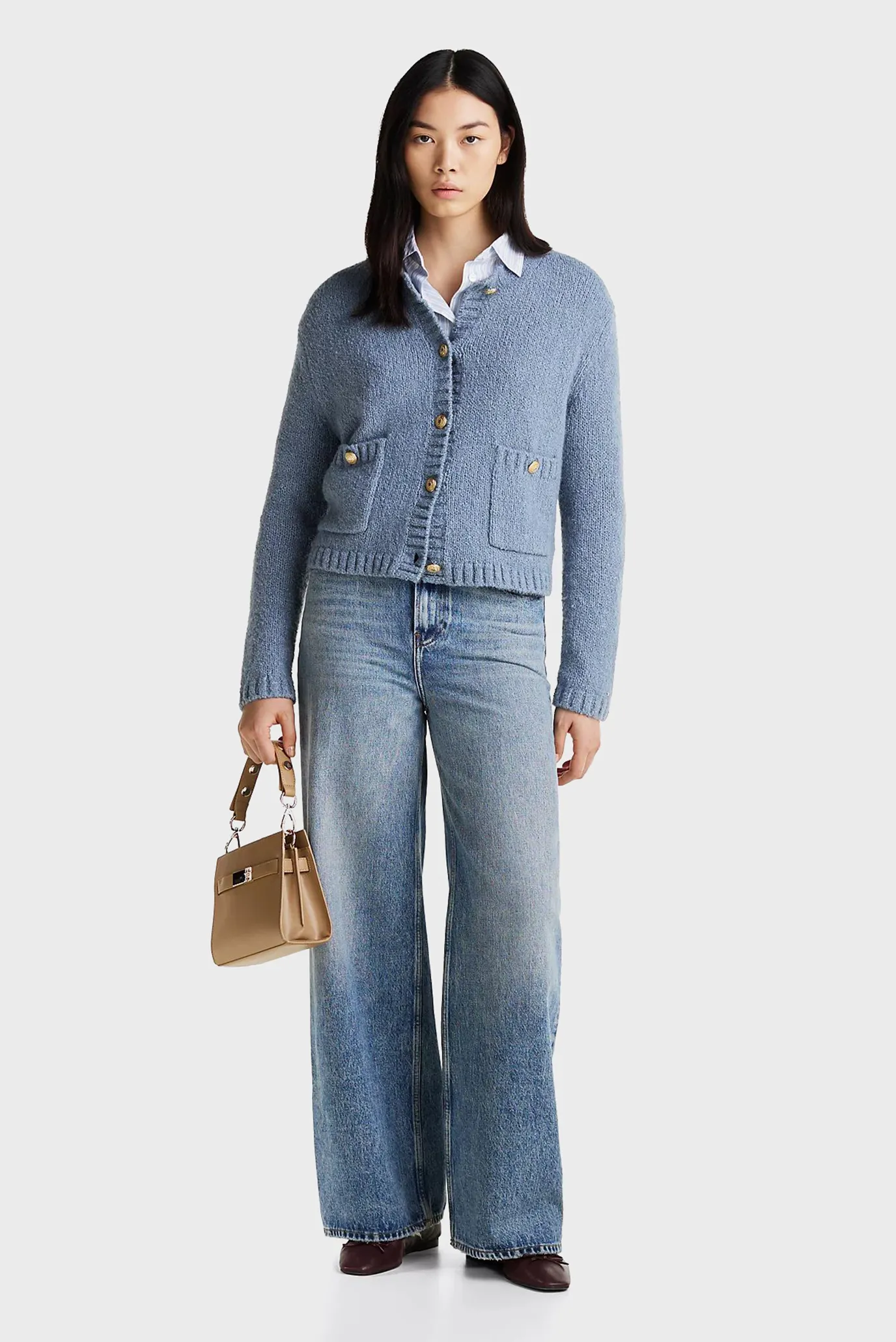 Jins shim WIDE LEG HW SAM 2