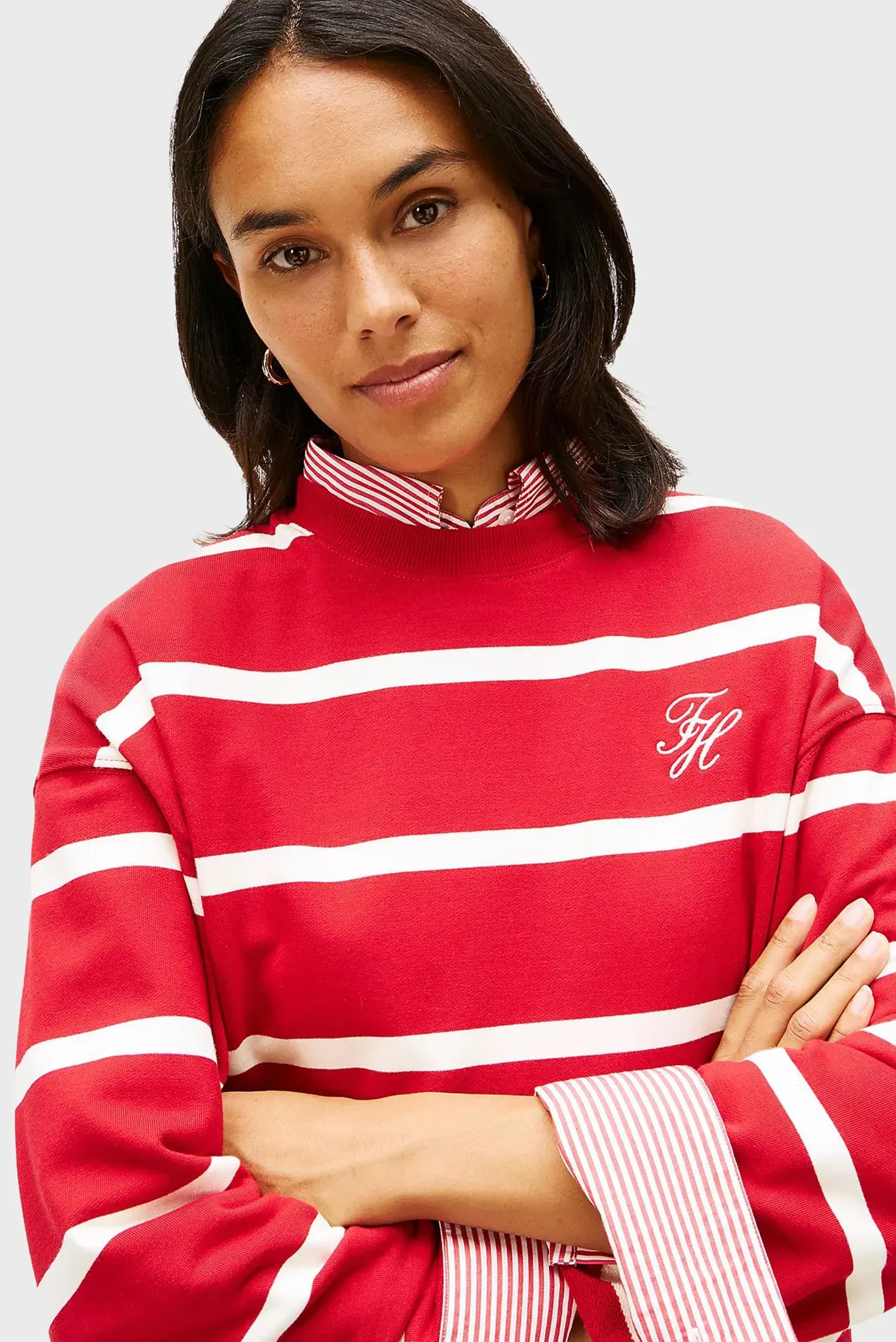 Свитшот TH SCRIPT MDRN TERRY SWTSHRT 4