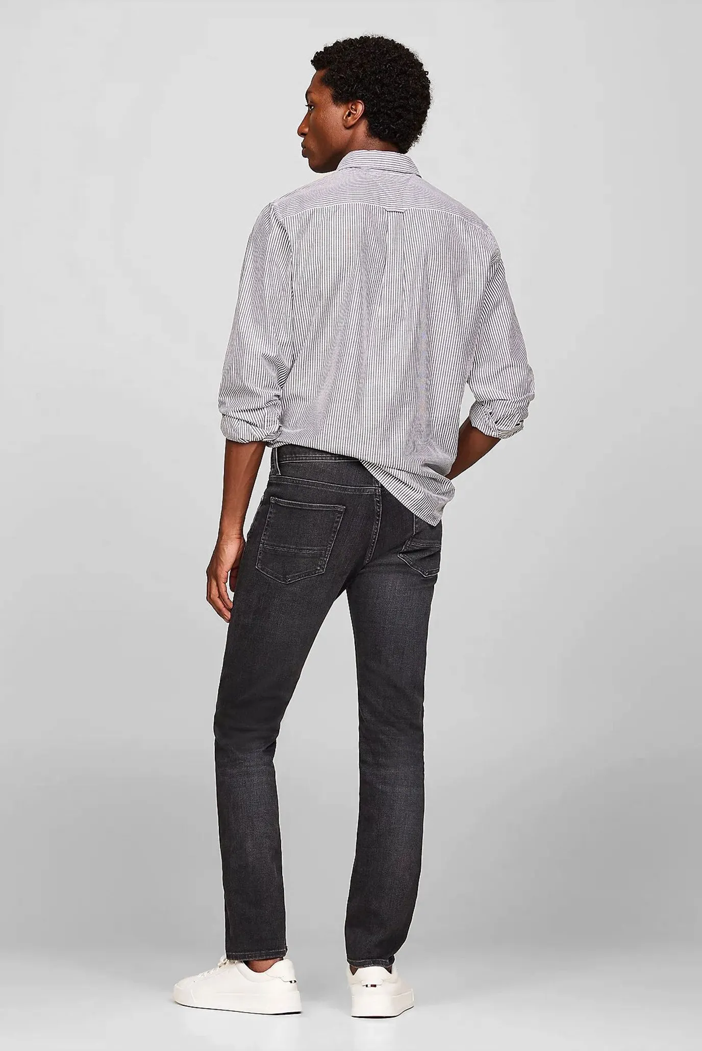 Jins shim SLIM BLEECKER PSTR STARK BLACK 3