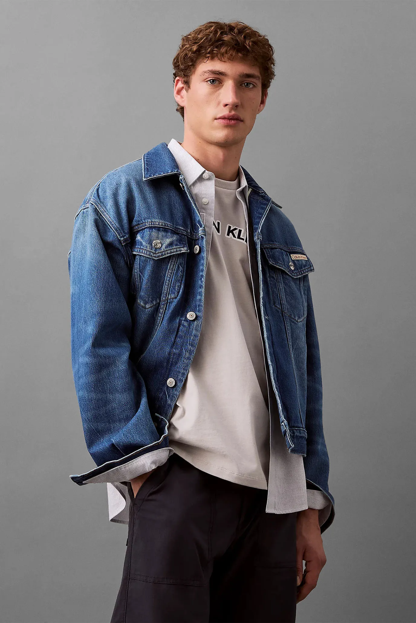 Футболка SS 20S CURVE CALVIN EASY CN TEE 5