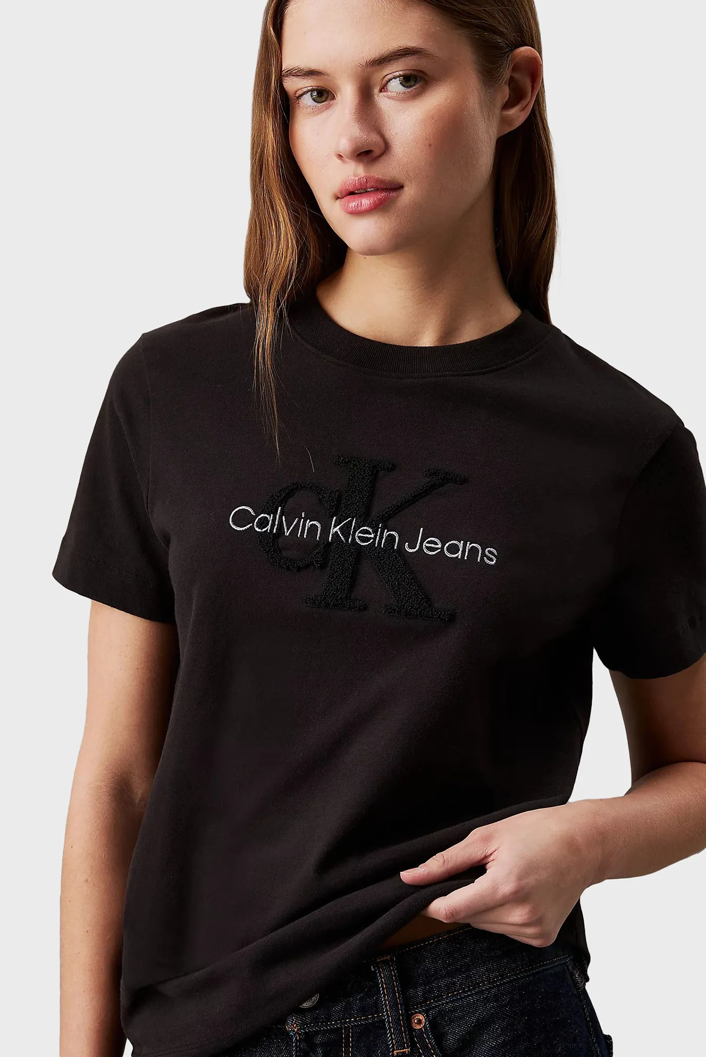 Футболка CHENILLE MONOLOGO REGULAR TEE 4