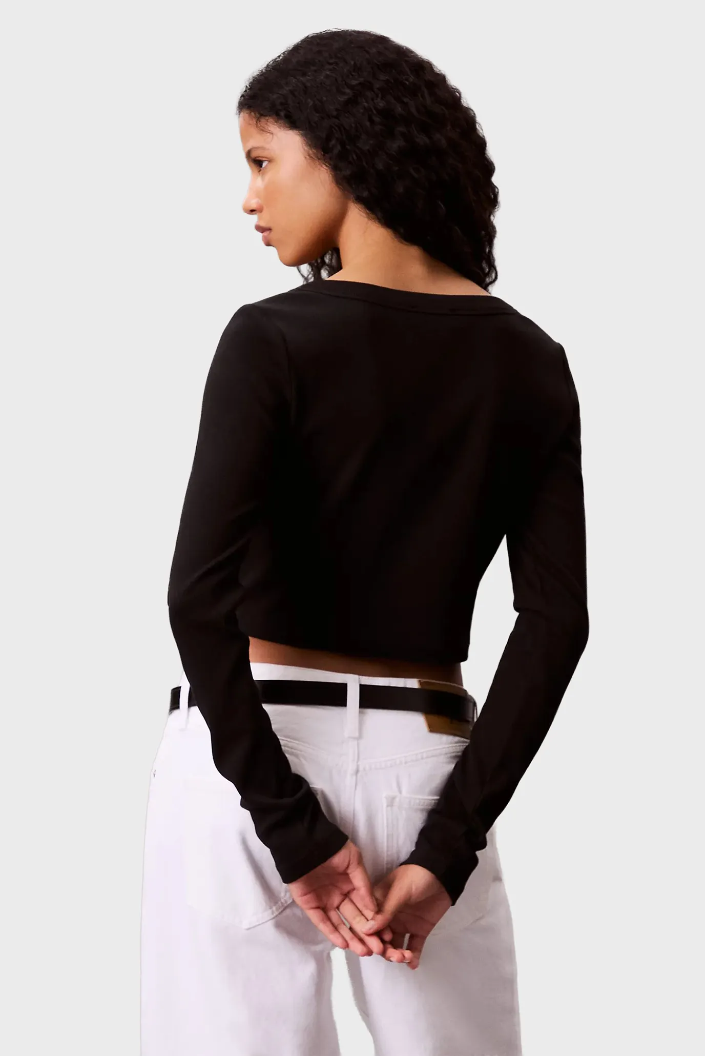 Uzun yengli futbolka A-LS WVN LBL 2X2 CTT 3