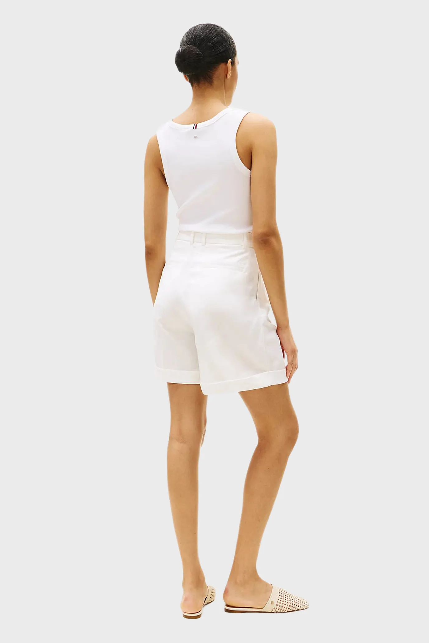 Шорты LINEN MIX PLEATED SHORT 3