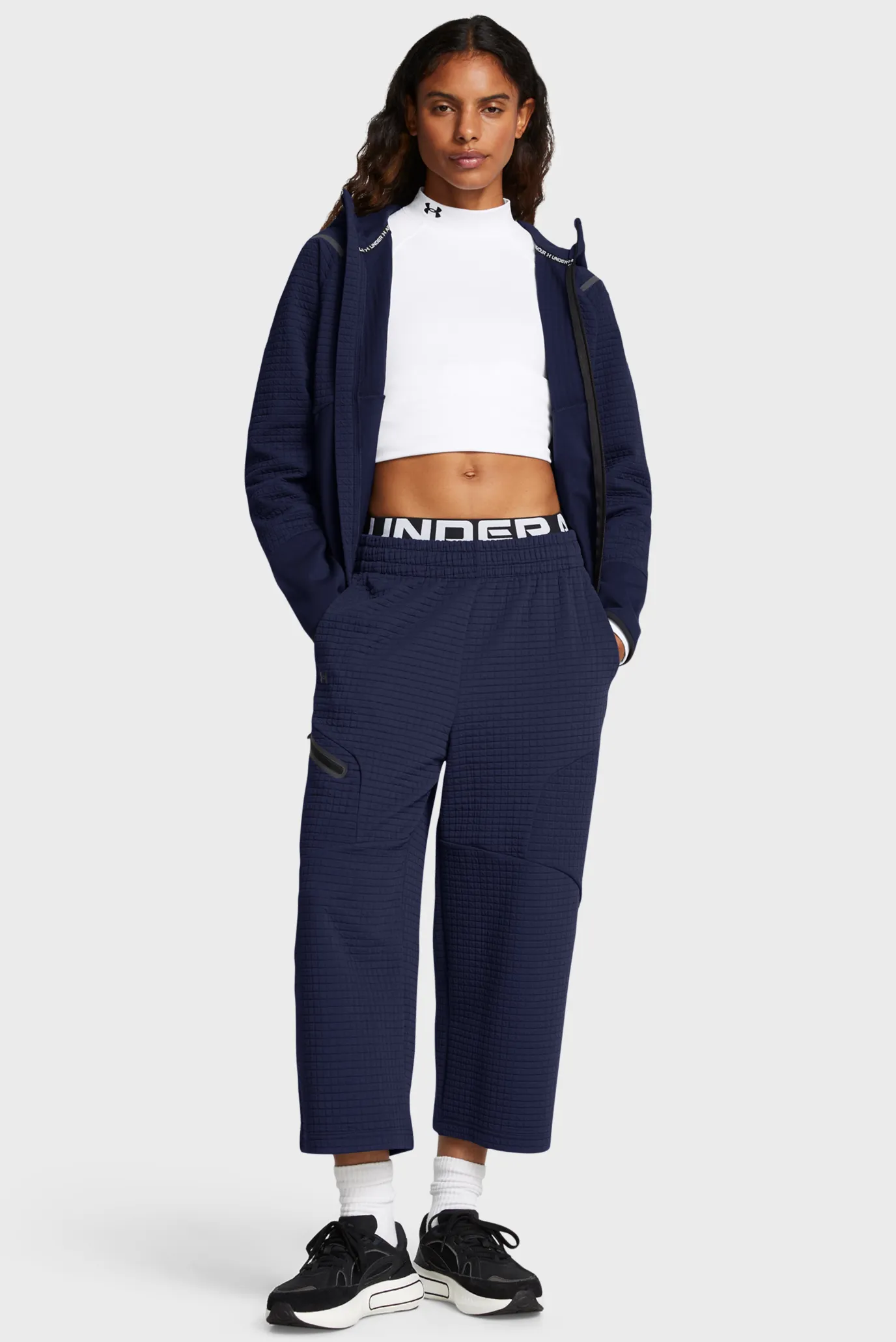 Штаны спортивные Unstoppable Txt Wide Leg Crop 2