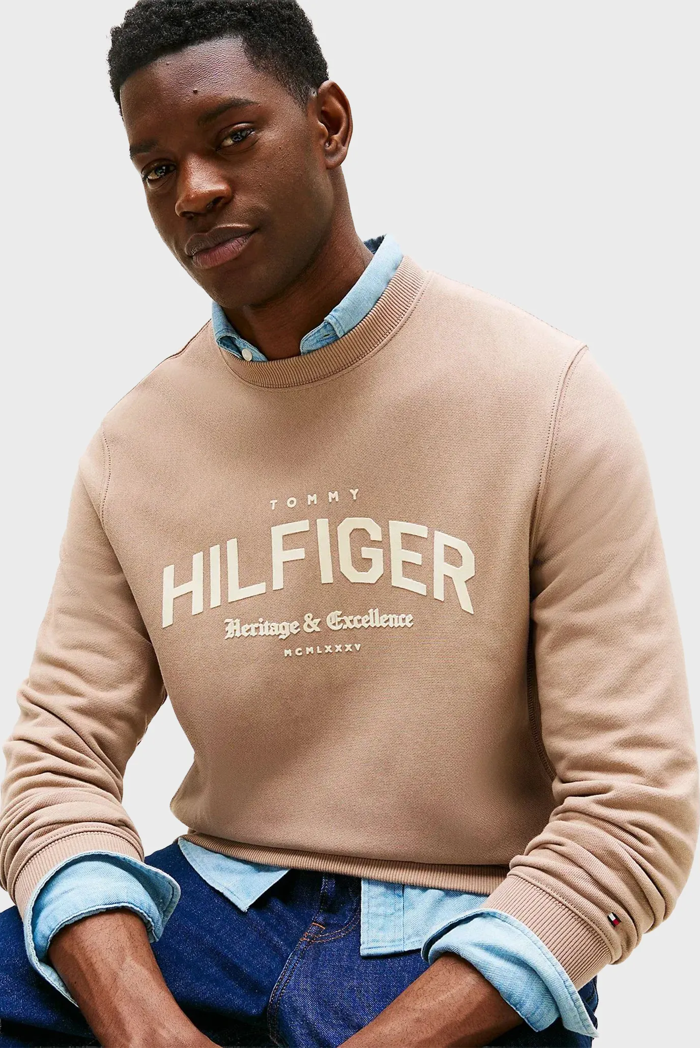 Svitshot HILFIGER ARCH CREW NECK 4
