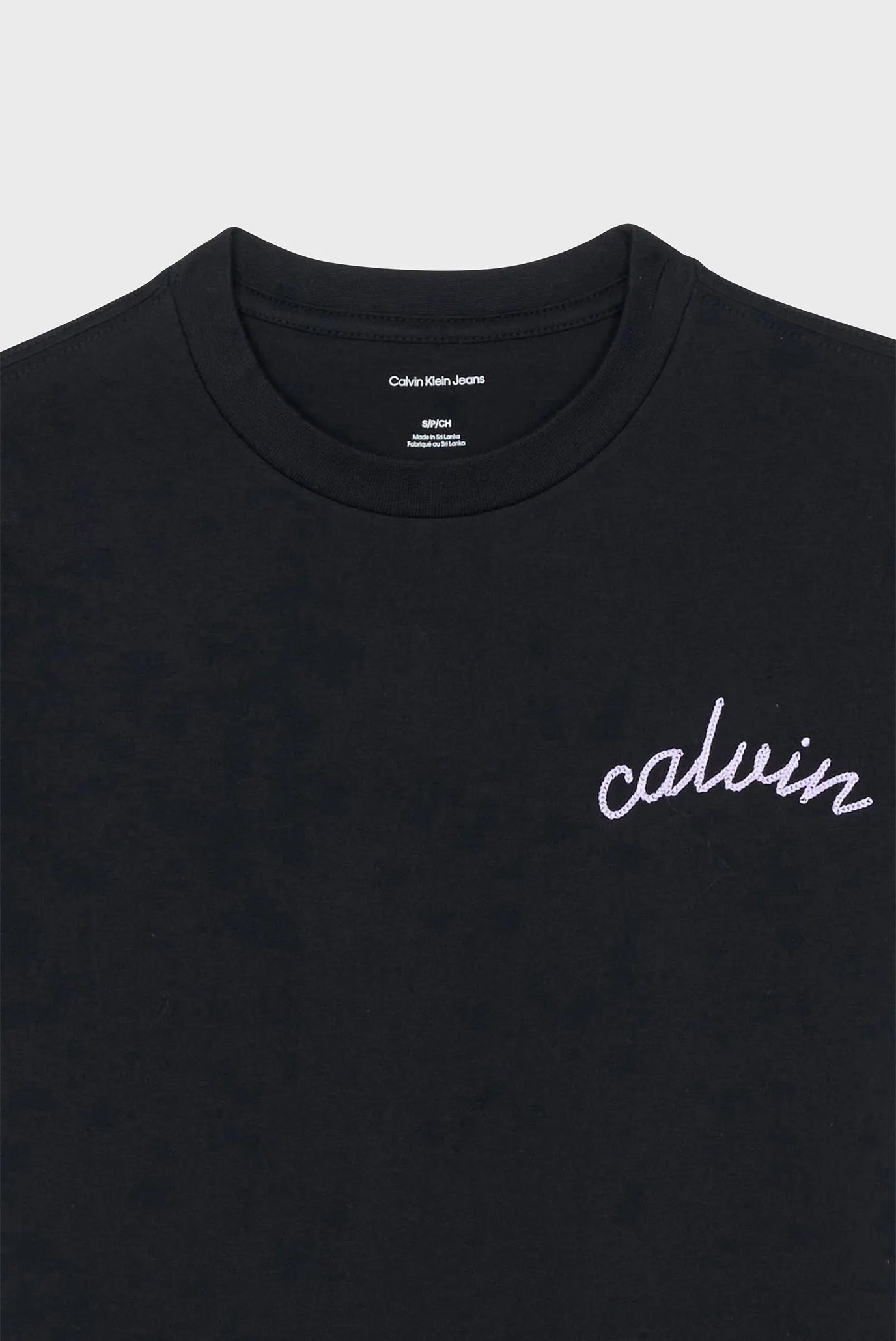 Футболка CALVIN LINE EMBROIDERY CLASSIC T 2
