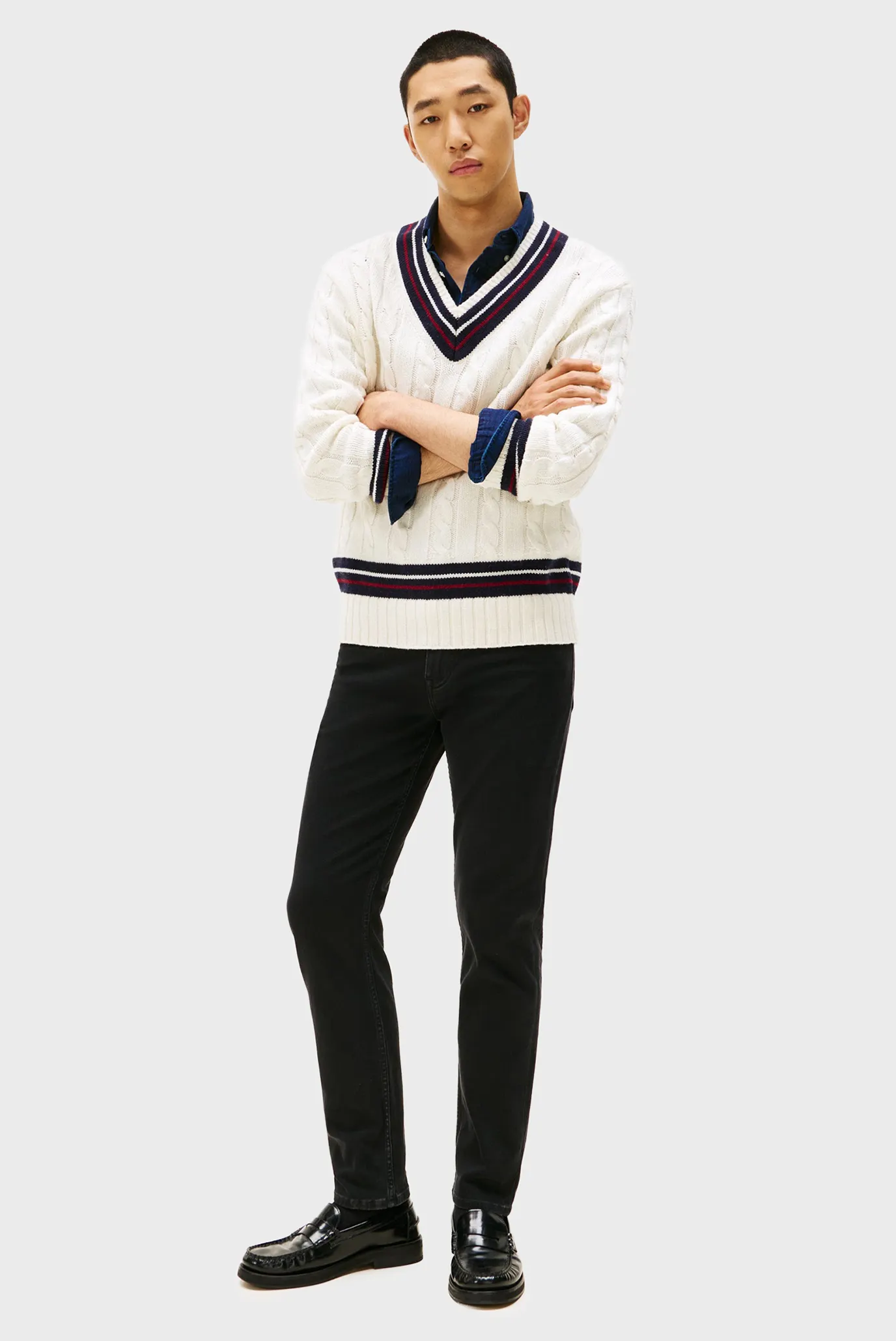 Jins shim STRAIGHT DENTON SSTR CROFT BLACK 3