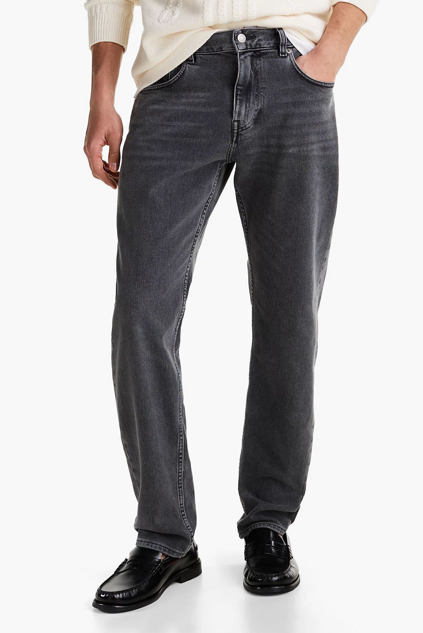 Jins shim TAPERED HARLEM STR TREVOR GREY 1