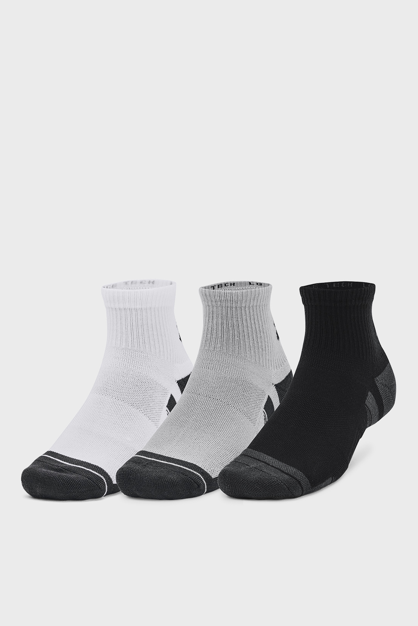 Носки UA Performance Tech 3pk Qtr 1