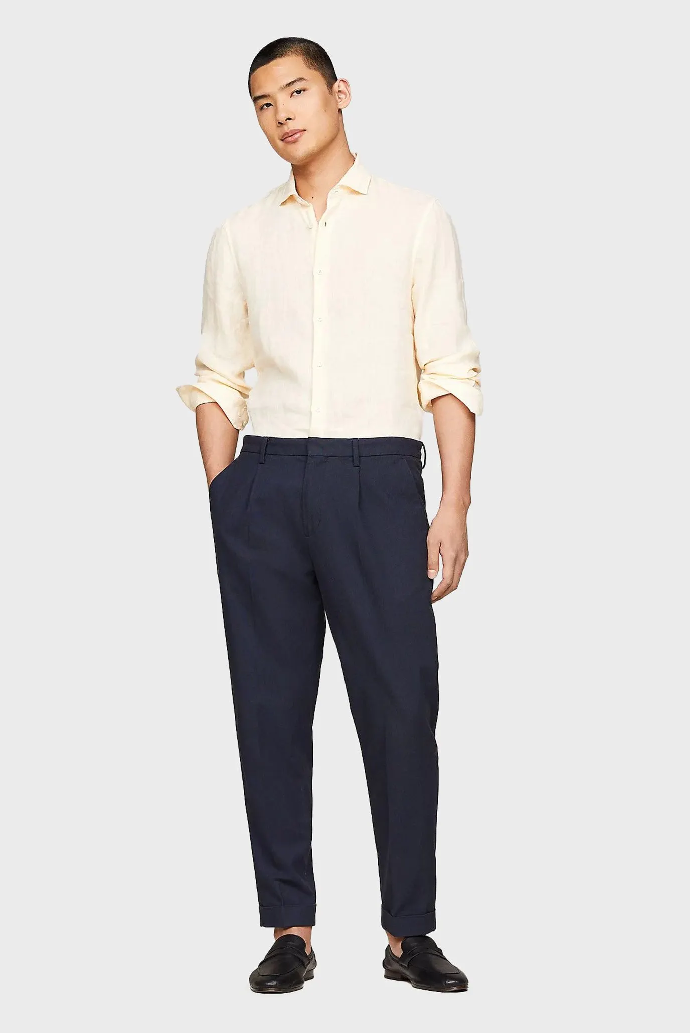 Ko'ylak DC GMD LINEN SOLID SHIRT 2