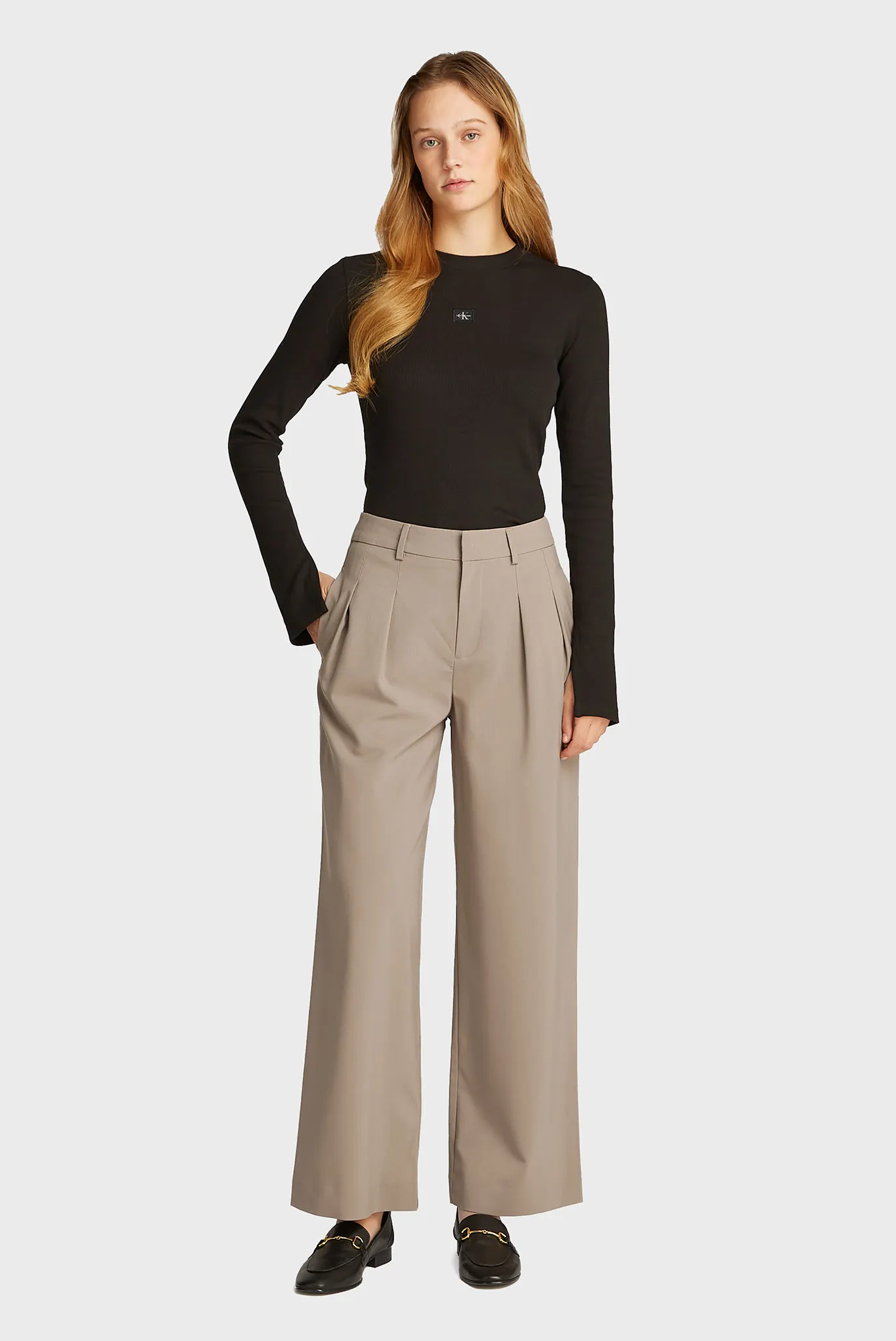 Штаны TAILORED WIDE LEG PANT 2