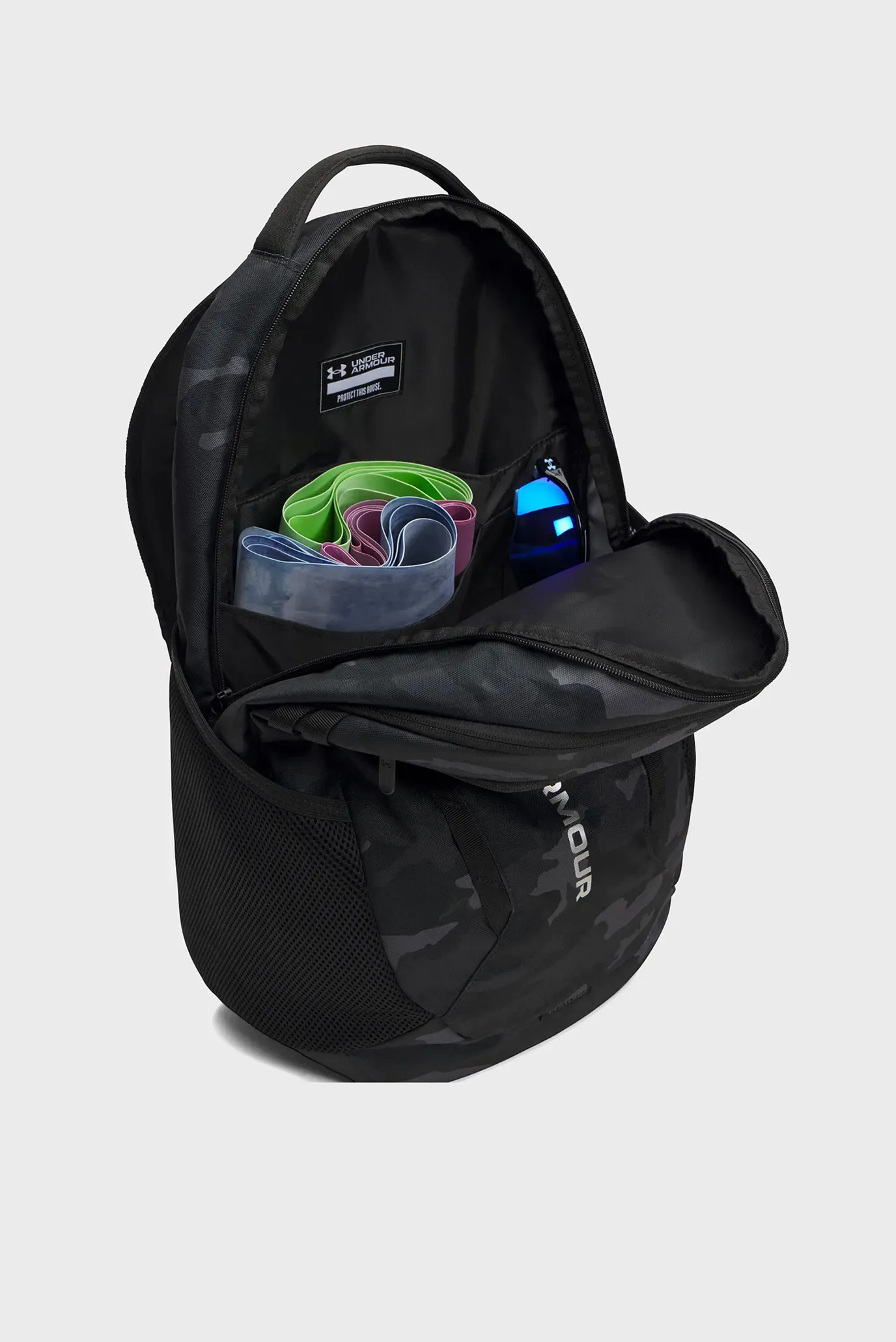 Ryukzak/UA Hustle 6.0 Backpack-BLK 5