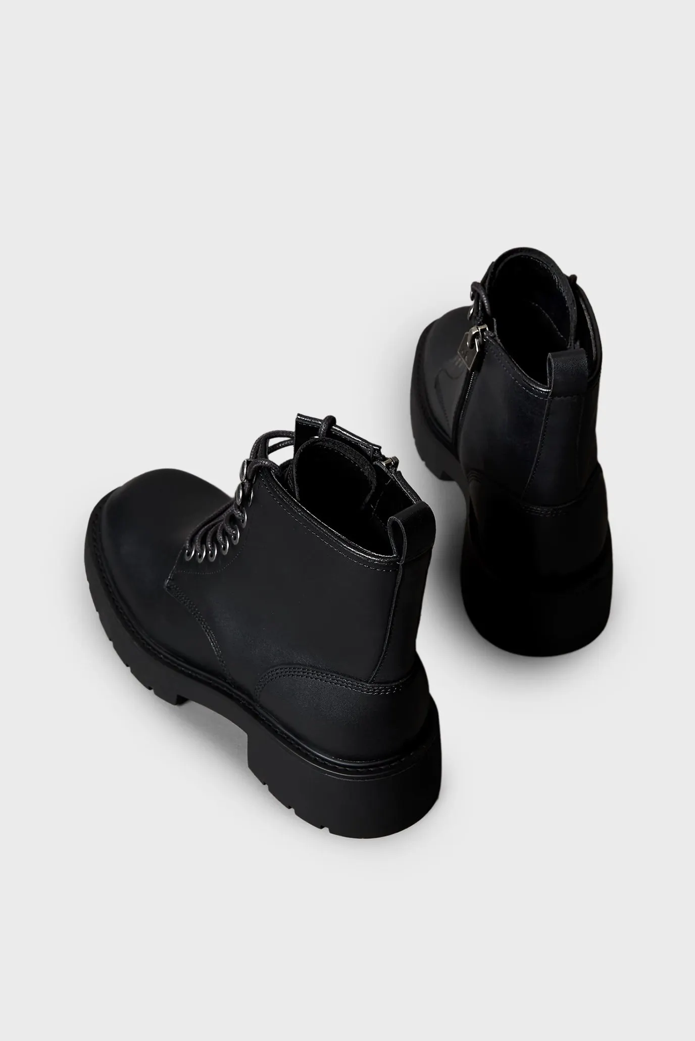 Ботинки CHUNKY LACE UP ZIP BOOT 3