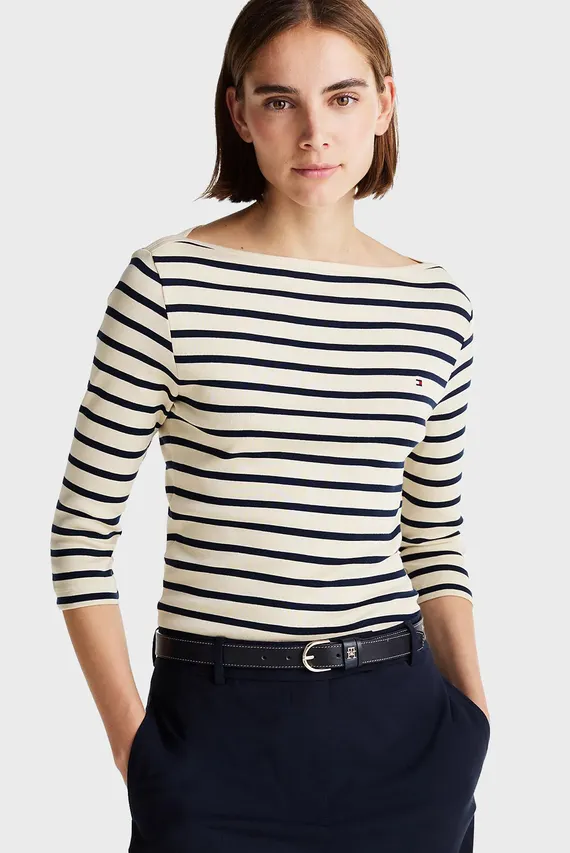 Лонгслив NEW CODY SLIM BOAT-NK 3 4SLV Tommy Hilfiger