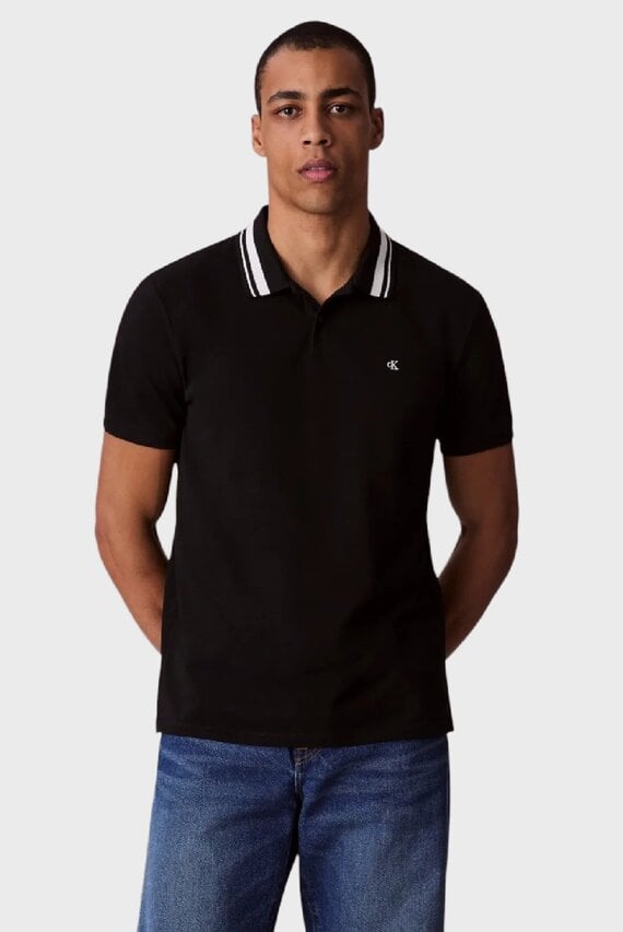 Polo SS MONOGRAM PIQUE TIPPED POLO Calvin Klein Jeans Polo SS MONOGRAM PIQUE TIPPED POLO Calvin Klein Jeans
