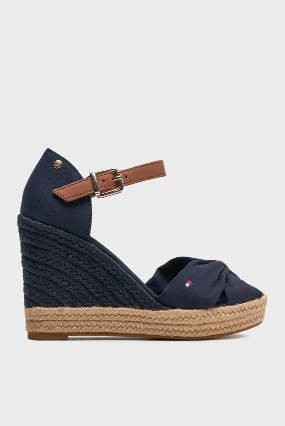 Босоножки BASIC OPEN TOE HIGH WEDGE Tommy Hilfiger