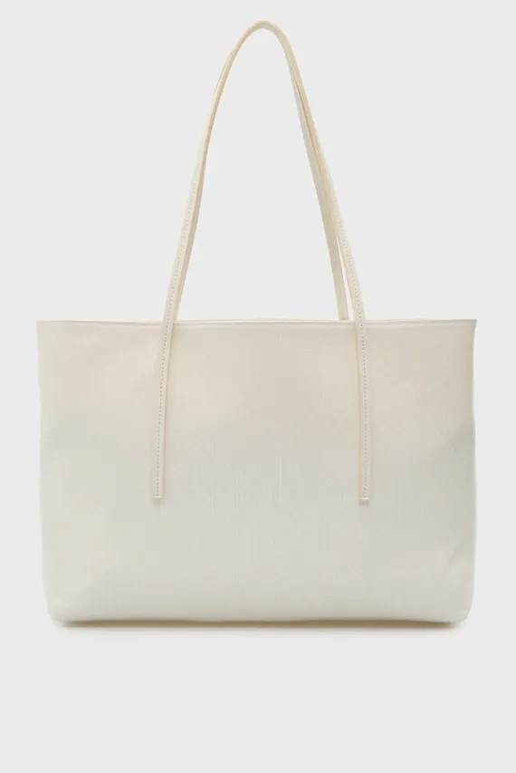 Sumka/EMBLEM AOP TOTE W/ POUCH Calvin Klein
