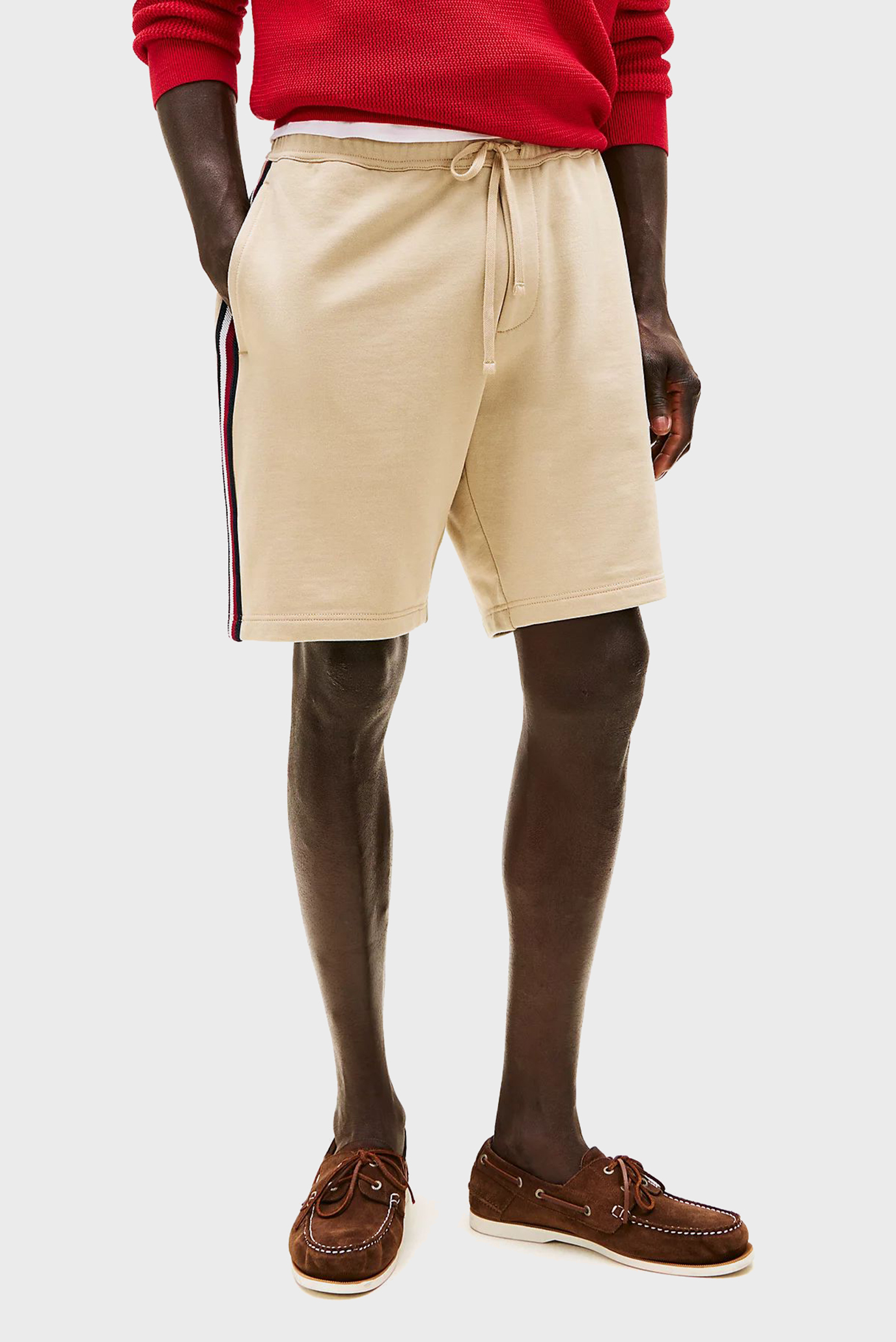 Shortik GLOBAL STRIPE SWEATSHORTS 1
