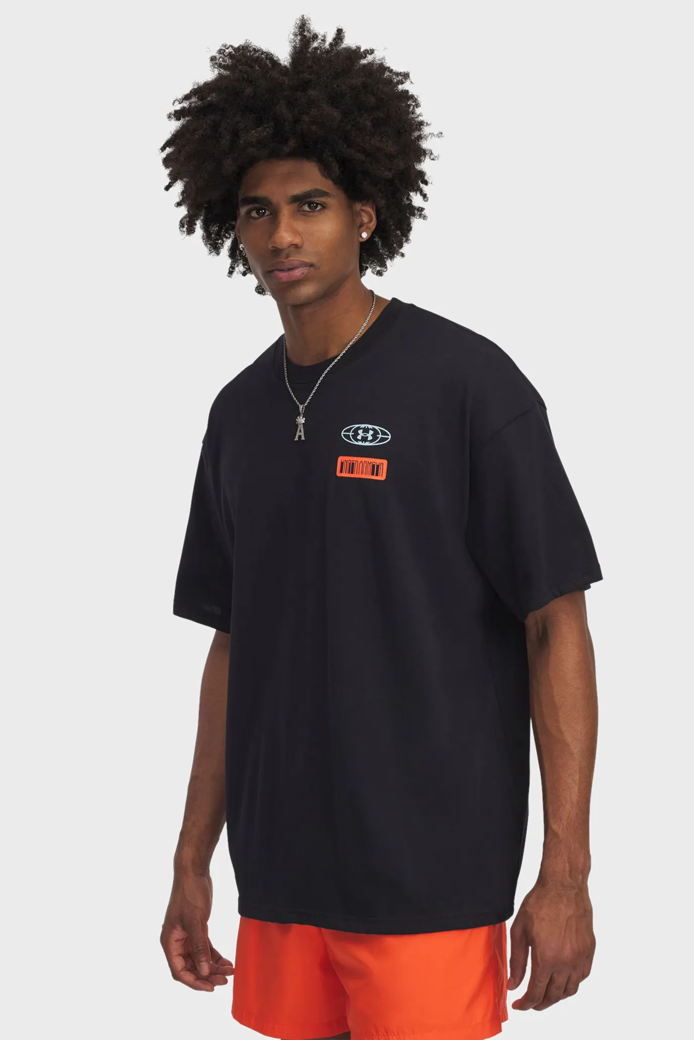 Futbolka UA M HWT Hoops Mix Tape SS 2