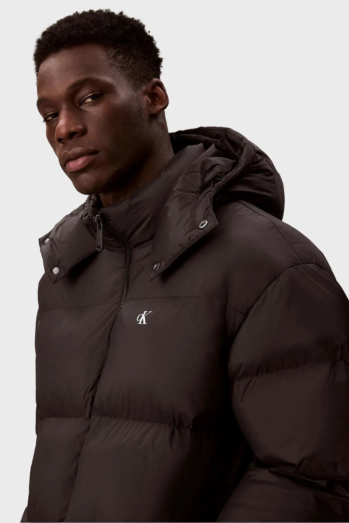 Куртка зимняя LS LONG LENGTH HOODED NYLON PUFF 4