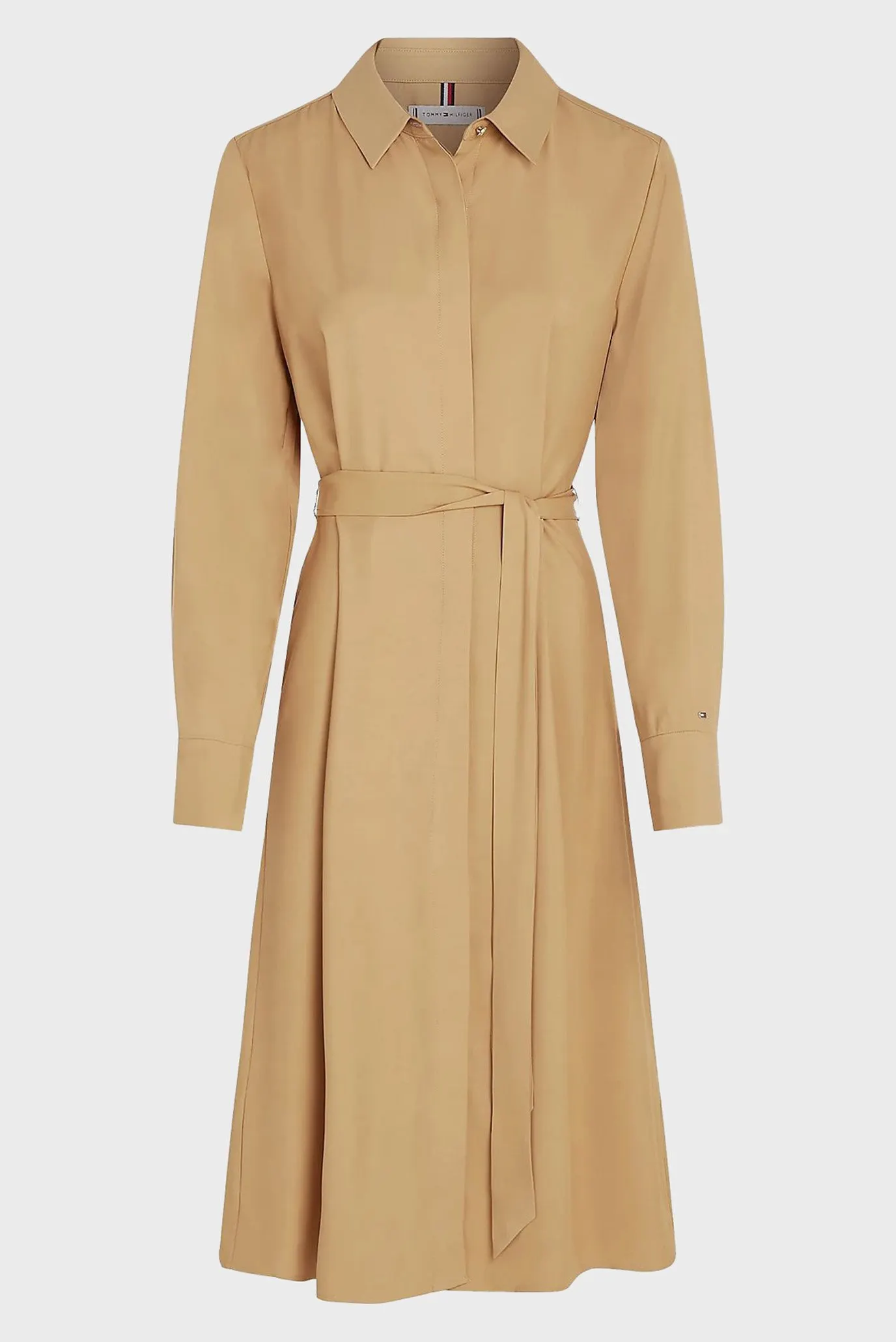 Платье FLUID VISCOSE SHIRT DRESS 5