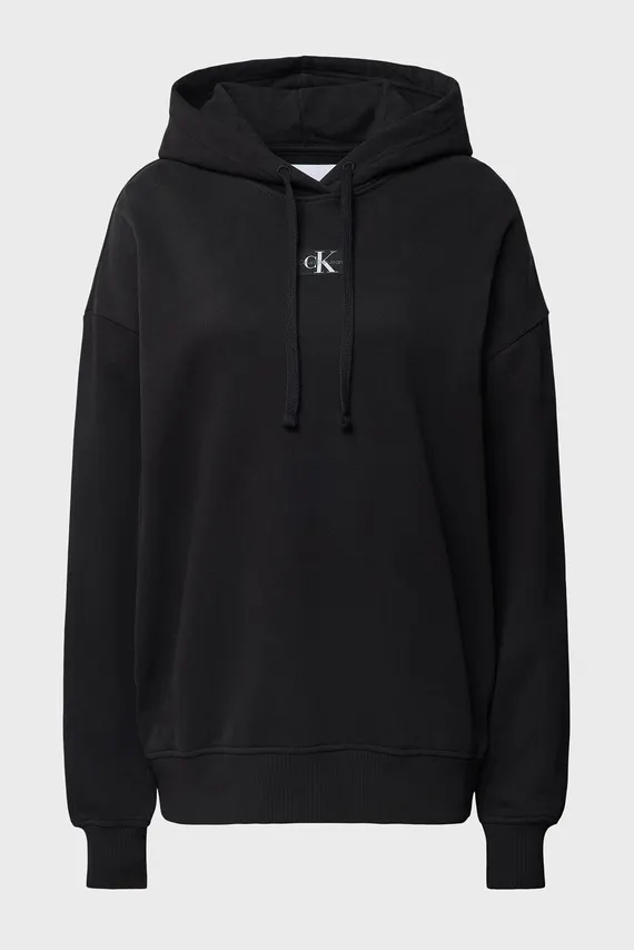 Hudi WOVEN LABEL OVERSIZED HOODIE Calvin Klein Jeans