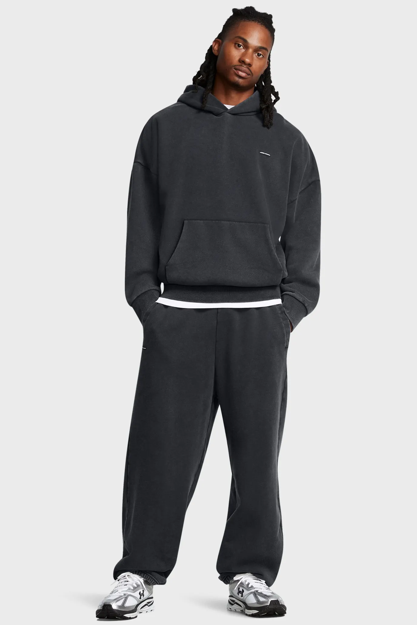 Hudi UA Icon HWT Flc Wash OS Hood 2