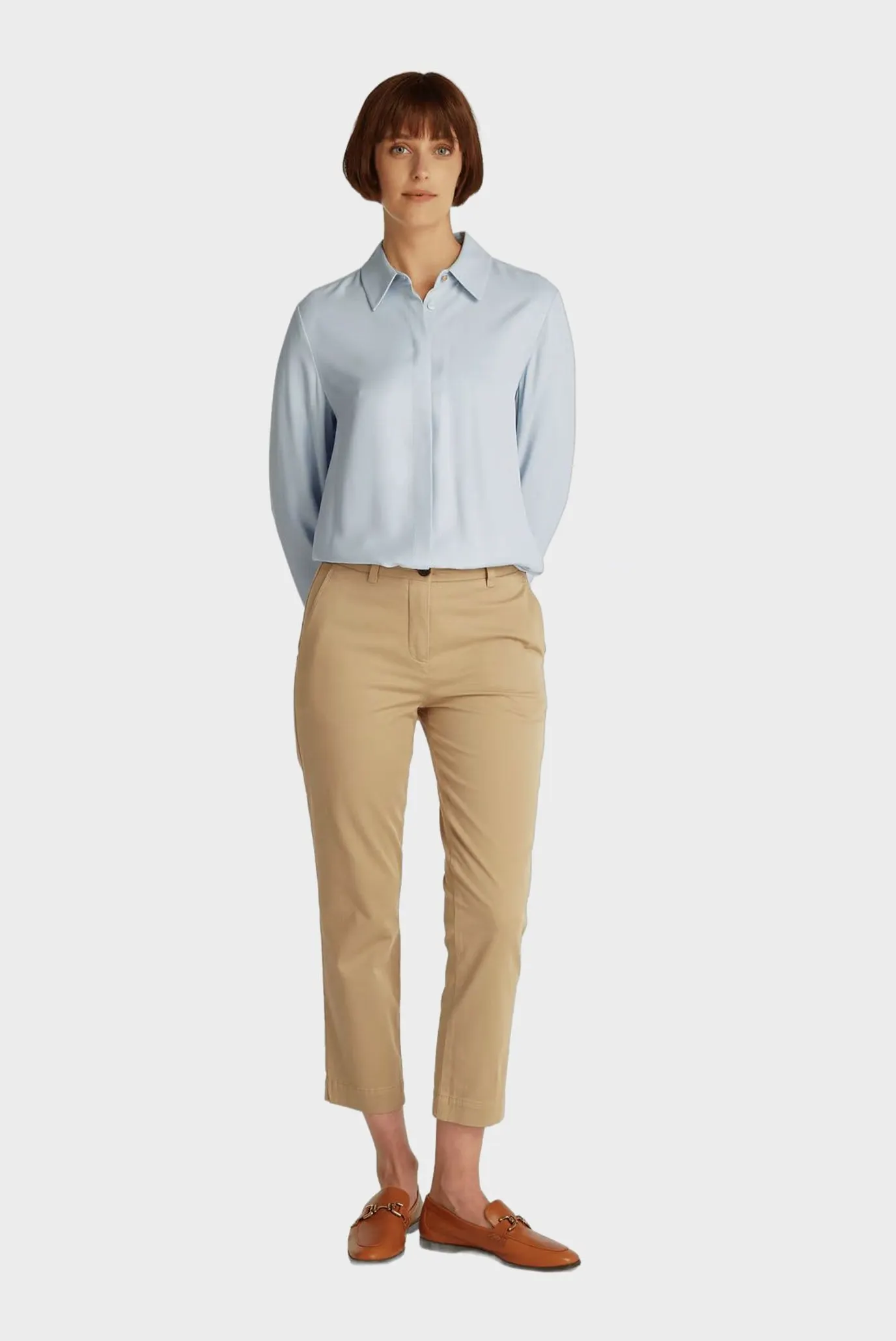 Ishton CO STRETCH GMD SLIM CHINO 2